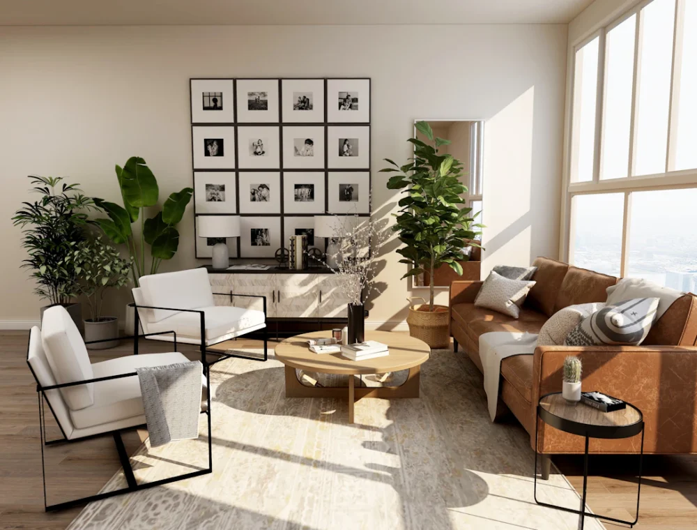Demo imagery for The Garden Apartment